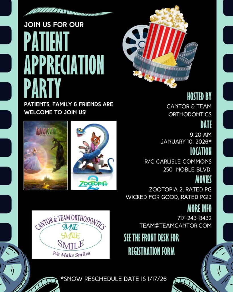 – Join Us for Our Cantor & Team Patient Appreciation Party